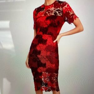 Lulu’s Lace Midi Dress